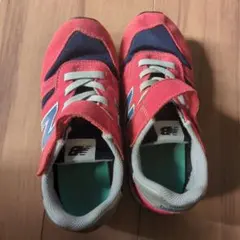 New Balance スニーカー レッド/ネイビー21センチ