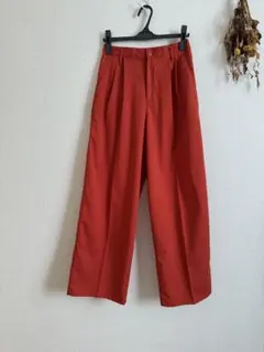 オレンジパンツ　coen