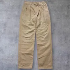 Graphpaper chino tuck tapered pants - メルカリ