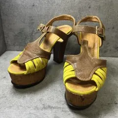 CHIE MIHARA アンクルストラップサンダル36のサムネイル