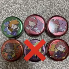 ポケモンセンター限定　トレーナーズ　丸缶コレクション