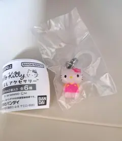 ハローキティ めじるしアクセサリー　お花ver.