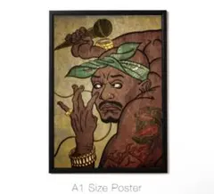 APPLEBUM 2pac tupac浮世絵ポスター A1 新品未使用 アップルバム 2pac 浮世絵 A1 Poster ポスター - メルカリ