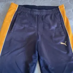 Puma ジャージパンツ ネイビー/オレンジ