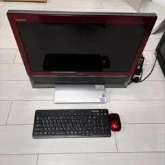 【美品】NEC デスクトップPC VALUESTAR VN770 レッド モニタ