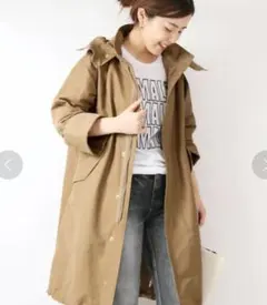 スプリングコート マウンテンパーカー