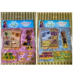 ズートピア2 アクリルスタンド ニック・ワイルド ジュディ 2個 アクスタ