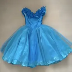 【確認用】キッズ ドレス ブルー 蝶モチーフ
