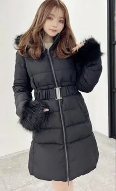 RESEXXY フード付きダウンコート　Mサイズ