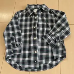 チェック柄ベビーシャツ　18Mサイズ　ラルフローレン