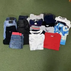 キッズ服セット Tシャツとパンツ120cm春夏秋