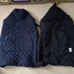 ☆未使用品☆ ベビーケープ ベビーカバー 星柄 くま 防寒 あったかケープ