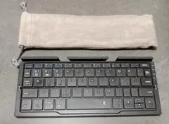 折りたたみ式キーボード Bluetooth 3E-BKY6 ブラック