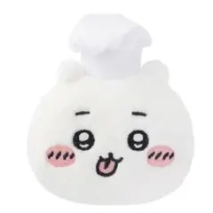 ちいかわレストラン／コックさんなぬいぐるみおかおバッジ／ちいかわのみ