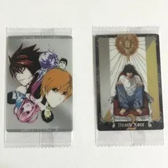 匿名配送 DEATH NOTE デスノート ウエハース L ビジュアルカード