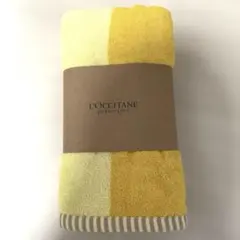 L'OCCITANE リバーシブルバスタオルイエロー新品未使用