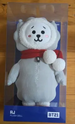 BT21 RJ ぬいぐるみ スタンディングドール ジャンボ BTS JIN ジン BT21 RJ スタンディングドール ぬいぐるみ bts jin ジン - メルカリ