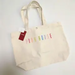 【新品未使用】PINK HOUSE トートバッグ キャンバス
