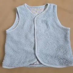 UNIQLO　水色フリースベビーベスト