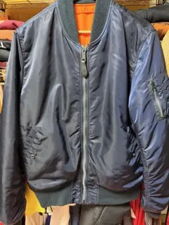 ALPHA INDUSTRIES MA-1 フライトジャケット ネイビーのサムネイル