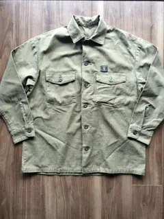 SALE♪Lee カーキ ミリタリージャケット メンズM