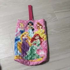 ディズニープリンセス シューズバッグ、体操服入れ　2点セット