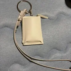 スマホショルダーバッグ ベージュ