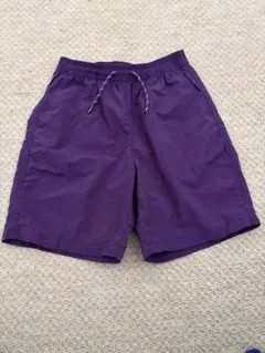 GU 紫色 ハーフパンツ 140