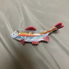 魚型ヘアクリップ