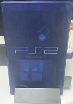 【ジャンク】PS2 本体 オーシャンブルー SCPH-37000　スケルトン