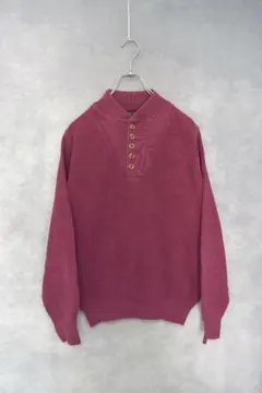 USA製　lands'end cotton knit