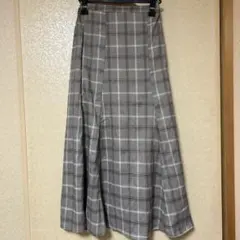 fifth フレアスカート M チェック柄　新品タグ付き