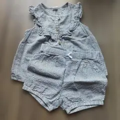 H&M コットンセットアップ　86cm