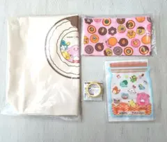 ミスド　ポケモン　トートバック・ポーチ・ジッパーバッグ・マスキングテープ