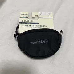 新品　モンベル　コインパース　ブラック