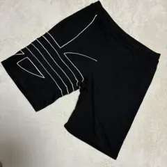 【希少2XL】アディダス オリジナルス ビッグトレフォイル ショーツ 黒