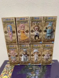 【未開封】ONE PIECE ワーコレ vol.24 CP9 全8種セット BANPRESTO ワンピース フィギュア ワールドコレクタブル