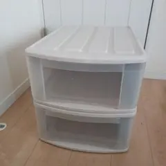 引き出し式収納ケース　２段