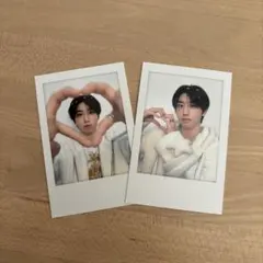 スキズ ハン 5′CLOCK ペンミ ポラロイド トレカチェキ