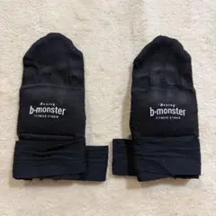 b-monster ボクシング クイックバンテージ グローブ型 黒