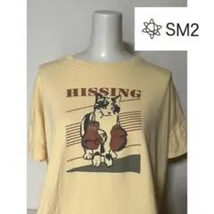 Samansa Mos2 フリーサイズ トップス 猫Tシャツ