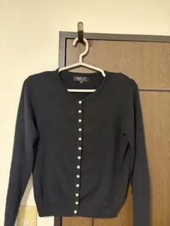 agnès b.　長袖カーディガン 黒