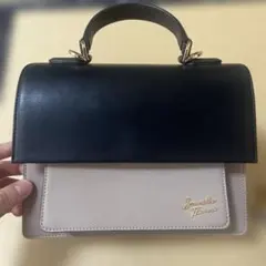 Samantha Thavasa ハンドバッグ 黒とベージュ