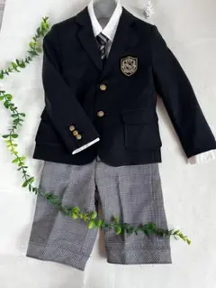 コムサイズム4点セット110㎝スーツ　男児　フォーマルスーツ