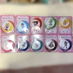 美少女戦士セーラームーン　セブンイレブン　缶バッジ全種コンプリート