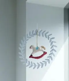 fog linen work フォグリネンワーク ホリデーオーナメント 木馬