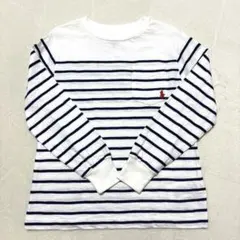 【美品】 ポロラルフローレン ロンＴ 110cm 4T 長袖