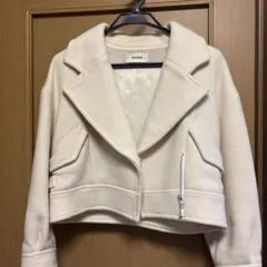 snidel ホワイト ピーコート