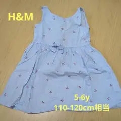 H&M ノースリーブワンピース 5-6y