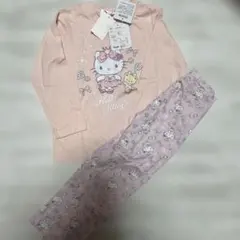 ハローキティ 長袖パジャマ 100cm ピンク